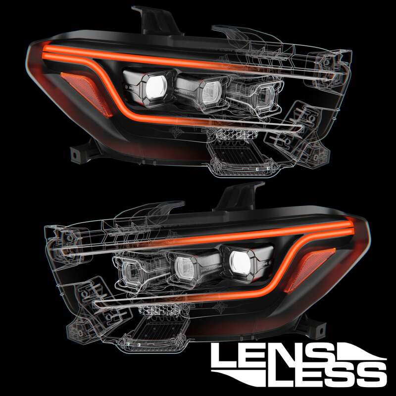 Toyota Tacoma LED Headlights - ORACLE Lighting - Lensless - `16-`23